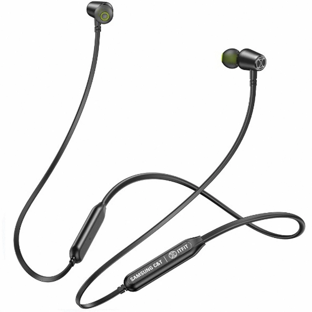 【SAMSUNG 三星】C&T ITFIT E21A 頸掛式藍芽耳機/附收納袋