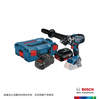 【BOSCH 博世】BITURBO 雙渦輪免碳刷電鑽/起子機 GSR 18V-150 C(4.0Ahx1)