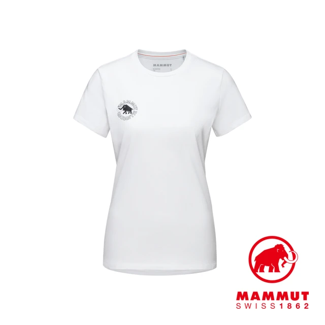 Mammut 長毛象【Mammut 長毛象】Seile T-Shirt Heritage W 機能短袖T 女款 白色 #1017-04140