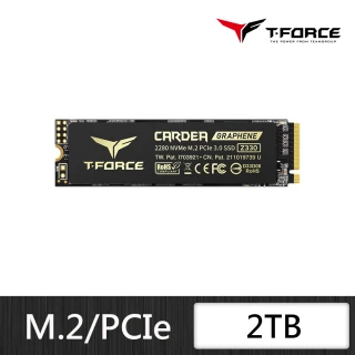 【Team 十銓】T-FORCE CARDEA ZERO Z330 2TB M.2 PCIe SSD 固態硬碟