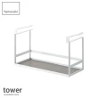 【YAMAZAKI】tower層板置物收納架-白(廚房收納)