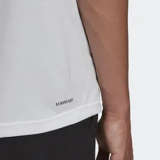 【adidas 愛迪達】上衣 T恤 短袖上衣 運動上衣 男上衣 白 M Seaso(H28801)