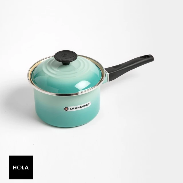 【HOLA】Le Creuset 琺瑯單柄調理鍋16cm 薄荷綠