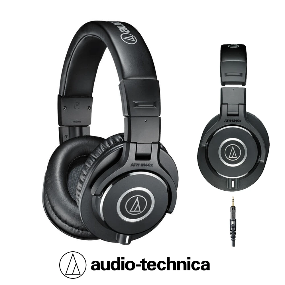 耳罩式耳機 ATH-M40x 專業型監聽耳機 Audio-Technical Global(全新公司貨)