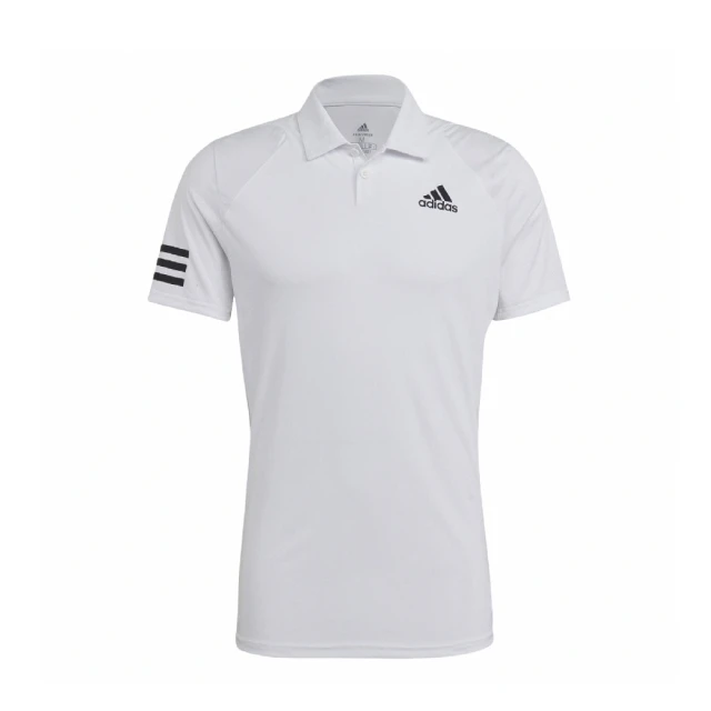 【adidas 愛迪達】短袖上衣 Tennis Sports Polo衫 男款 白 亞洲尺寸 透氣 排汗 運動上衣 網球(GL5416)