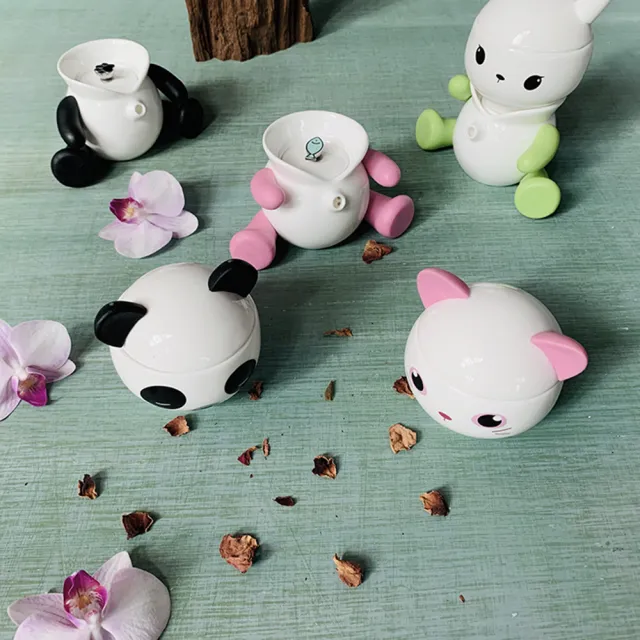 【TALES 神話言】頑茶幫-動物造型茶具組(文創 禮品 禮物 收藏 茶具)