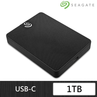【SEAGATE 希捷】EXPANSION SSD 高速版 1TB USB TYPE-C可攜式SSD行動硬碟(STLH1000400)