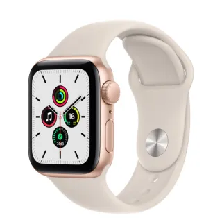 【Apple 蘋果】Apple Watch SE LTE 40mm★ASUS行動電源組(鋁金屬錶殼搭配運動型錶帶)