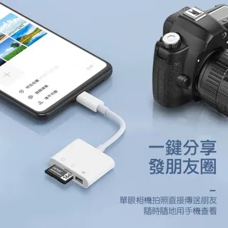 【ATake】Type-C多功能讀卡機(SD+Micro SD+USB)