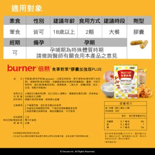 【船井burner倍熱】食事對策PLUS+白腎豆大餐雙饗組(快速)