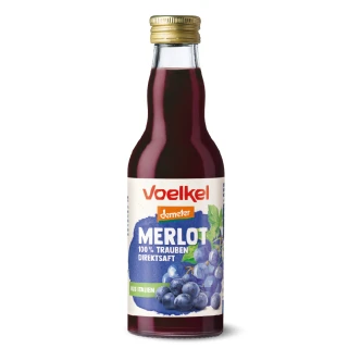 【O’Life 機本生活】Voelkel 梅洛紅葡萄汁200ml(100%原汁)