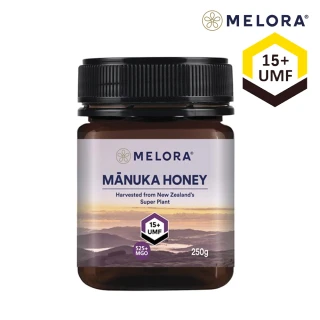 【Melora】紐西蘭麥蘆卡蜂蜜UMF15+/525+MGO 250g