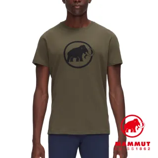 【Mammut 長毛象】Classic T-Shirt Men 經典LOGO短袖上衣 綠鬣蜥 男款 #1017-02240