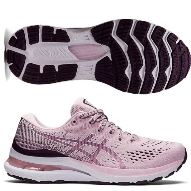 【asics 亞瑟士】GEL-KAYANO 28 D 寬楦 女款 支撐型 慢跑鞋(1012B046-702 玫粉 足弓外翻足旋適用)