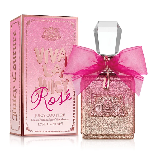 【JUICY COUTURE】Viva La Juicy Rose 玫瑰女性淡香精50ml(原廠公司貨)