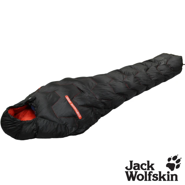 【Jack wolfskin 飛狼】Nanopak 600D 極輕羽絨睡袋(僅0.6kg)