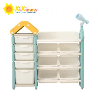 【kikimmy】玩具屋造型多層儲物櫃收納櫃(兩色可選)
