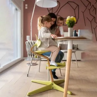 【nomi】多階段兒童成長學習調節椅超值組(學習桌椅 兒童 兒童餐椅)