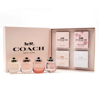 【COACH】四入小香禮盒4.5ml*4入(平行輸入)