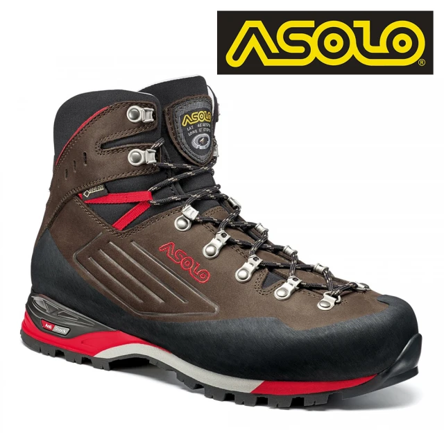 【ASOLO】男款 GTX 大背包健行鞋 SUPERIOR GV A12034/A904(防水透氣、黃金大底、登山、負重)