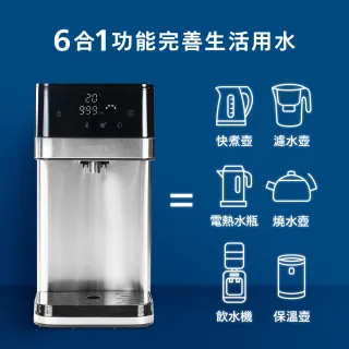 【Philips 飛利浦】2.2L免安裝瞬熱濾淨飲水機(ADD5910M)