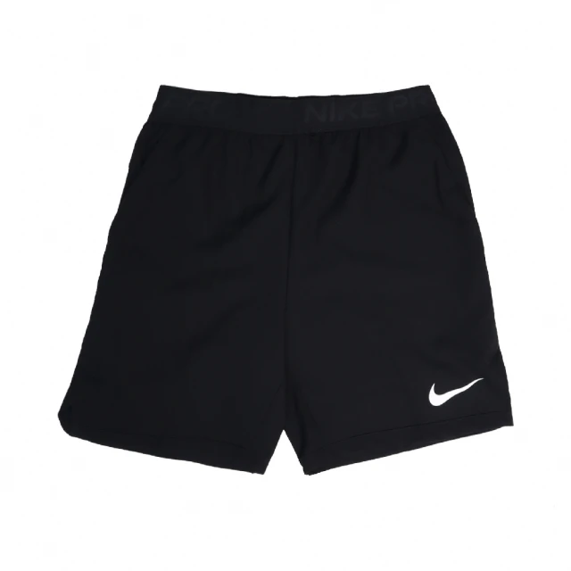 NIKE 耐吉【NIKE 耐吉】運動短褲 Pro Flex Shorts 男款 黑 基本款 訓練 鬆緊 抽繩 小勾(CJ1958-010)