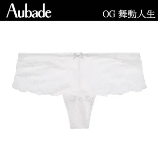 【Aubade】舞動人生蕾絲平口褲-OG(牙白)