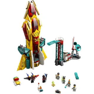 【LEGO 樂高】悟空小俠系列 80035 悟空小俠太空探索號(太空玩具 積木)
