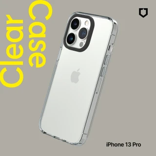 【RhinoShield 犀牛盾】iPhone 13 Pro 6.1吋 Clear透明防摔手機殼(五年黃化保固)