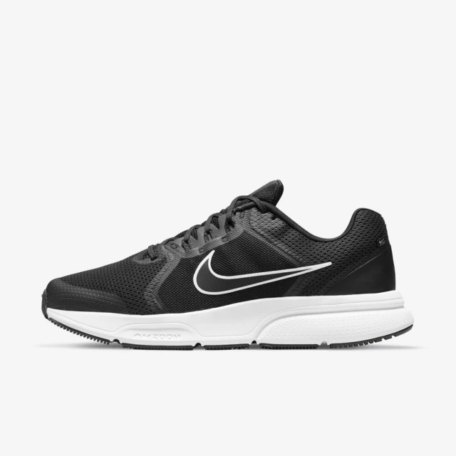 NIKE 耐吉【NIKE 耐吉】Nike Zoom Span 4 男 慢跑鞋 運動 訓練 健身 緩震 耐穿 透氣 舒適 黑白(DC8996-001)