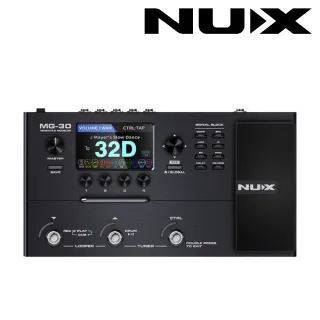 【NUX】MG-30 綜合效果器 箱體模擬 附變壓器(原廠公司貨保固一年)