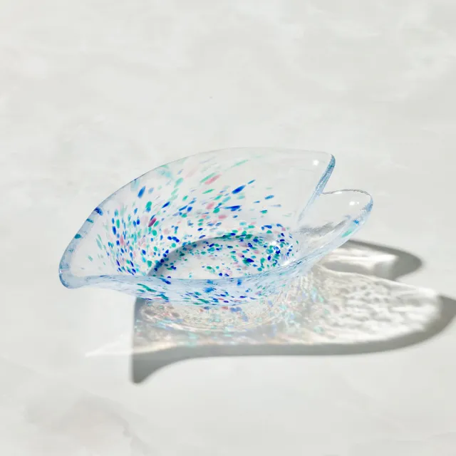 有種創意食器 日本富硝子 手作浮世花舞小缽 冰霧 Momo購物網
