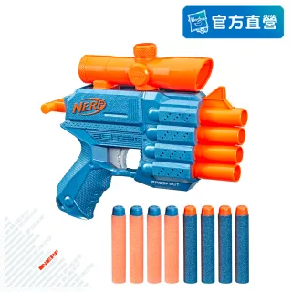 【NERF 樂活打擊】菁英系列-機會者QS 4射擊器 F4191(射擊玩具/戶外玩具/兒童小孩玩具/軟彈槍/兒童玩具槍)