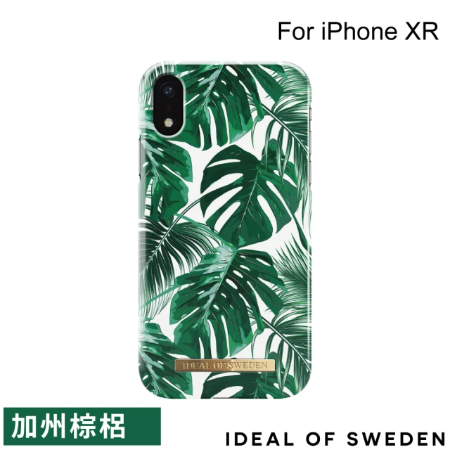 【iDeal Of Sweden】iPhone XR 6.1吋 北歐時尚瑞典流行手機殼(加州棕梠)