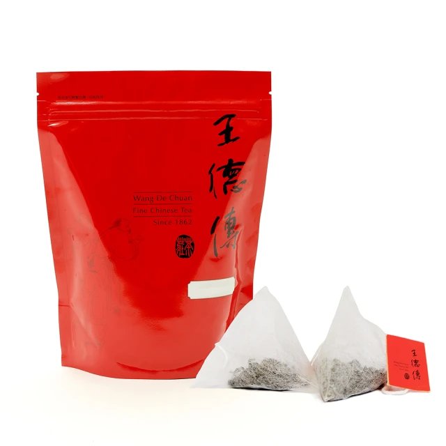 【王德傳】茉莉烏龍三角立體茶包30入