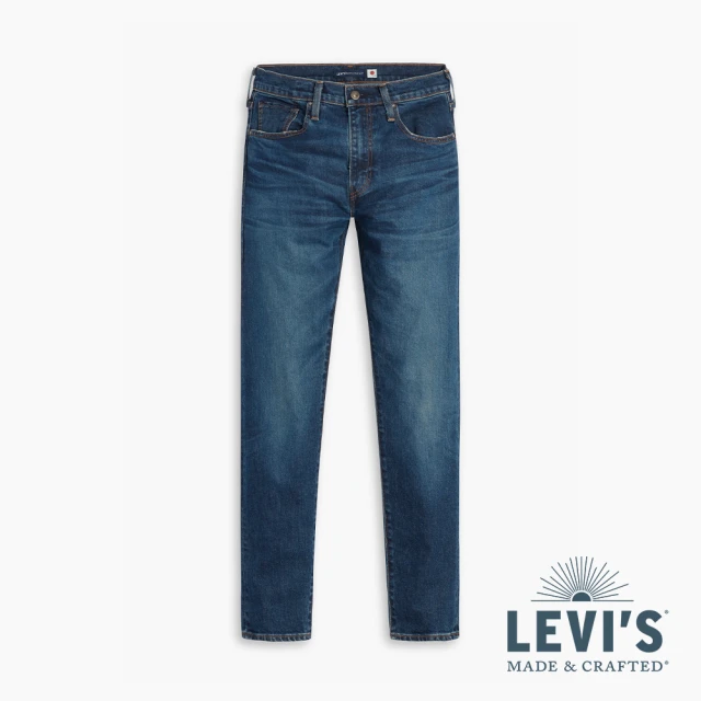 【LEVIS】LMC MIJ日本製 男款 上寬下窄 512低腰修身窄管牛仔褲 日本職人水洗工藝 頂級靛藍赤耳 熱賣單品