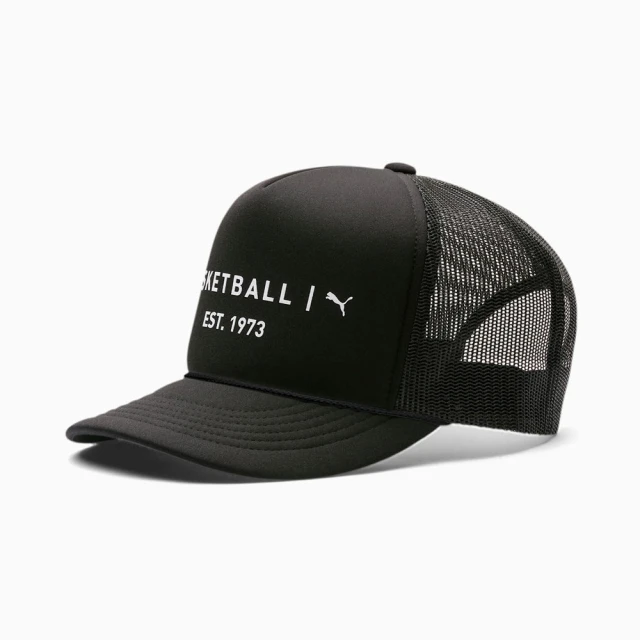 【PUMA】PUMA 休閒帽 運動帽 籃球系列蓋帽 男女 中性款 黑(02291301)