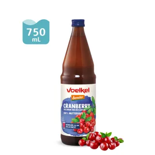 【O’Life 機本生活】Voelkel 蔓越莓原汁(750mL/瓶)