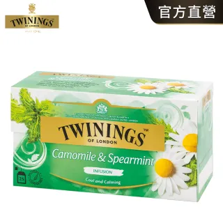 【Twinings唐寧茶】菊香薄荷茶包1.5gx25包