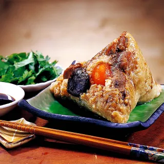 【鮮食家任選799】品香肉粽FC台南傳統肉粽(230g*2入/袋)