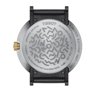【TISSOT 天梭 官方授權】全球限量1700只 HERITAGE MEMPHIS系列 時尚腕錶 / 34mm(T1342102701100)