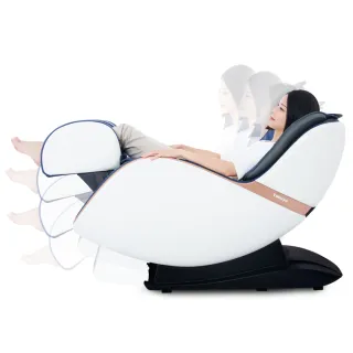 【tokuyo】Mini 玩美椅Pro按摩沙發按摩椅 TC-297(楊丞琳代言/皮革五年保固/真皮款/ 普魯士藍)