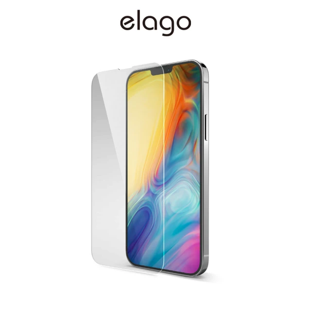 【Elago】iPhone 13/Pro/Max 鋼化玻璃螢幕保護貼