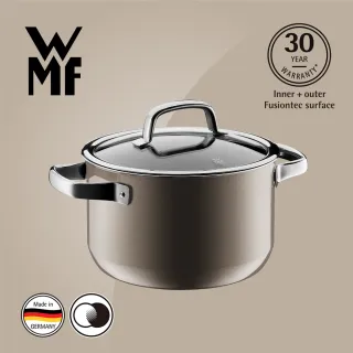 【德國WMF】Fusiontec德國製高身湯鍋 20cm 3.7L(閃耀棕 棕銅色)