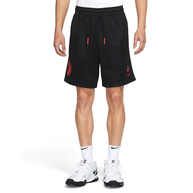 NIKE 耐吉【NIKE 耐吉】Nike AS KI M SHORT LWT 男 短褲 運動 休閒 輕量 透氣 寬鬆 黑紅(DA6703-010)