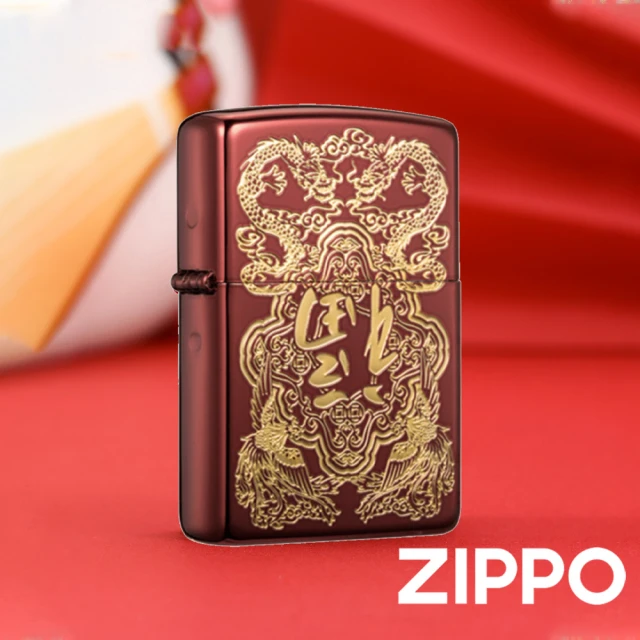 【Zippo】好運福到防風打火機(美國防風打火機)