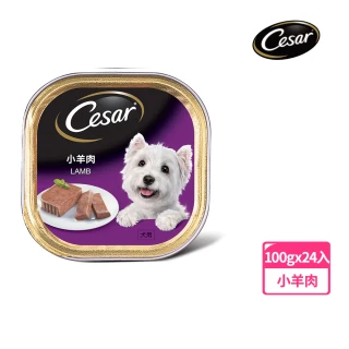【Cesar 西莎】羊肉餐盒100g*24入(狗罐/犬罐)