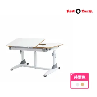 【Kid2Youth 大將作】G6C+S兒童成長書桌(台灣製造 使用歐洲原裝進口板材)