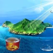 【豐曜】玻璃龜山島杯6入(玻璃茶具)