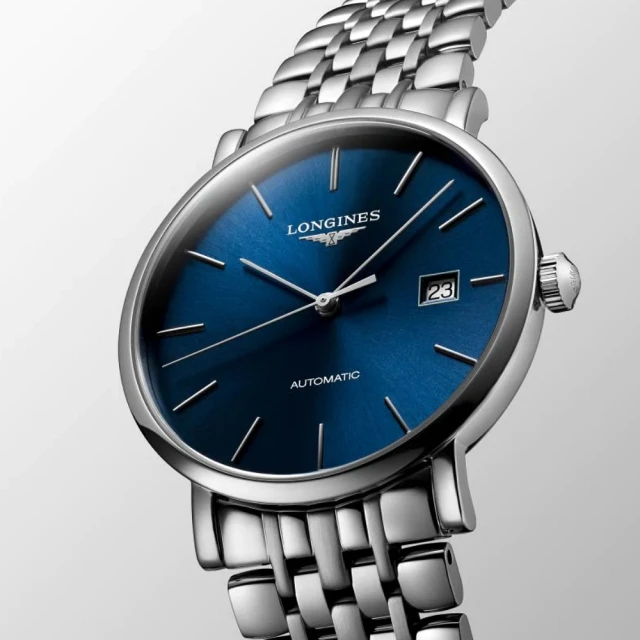 【LONGINES 浪琴 官方授權】優雅系列 經典機械腕錶 / 39mm(L4.910.4.92.6)